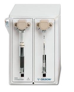 Pompe à seringue - 1 µl - 25 ml | 402 series - Gilson international - pour produits alimentaires / à moteur pas à pas / industrielle