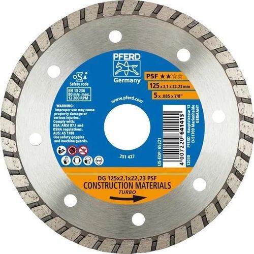 Disque à tronçonner pour pierre - PFERD - pour carrelage / diamanté / pour machine stationnaire