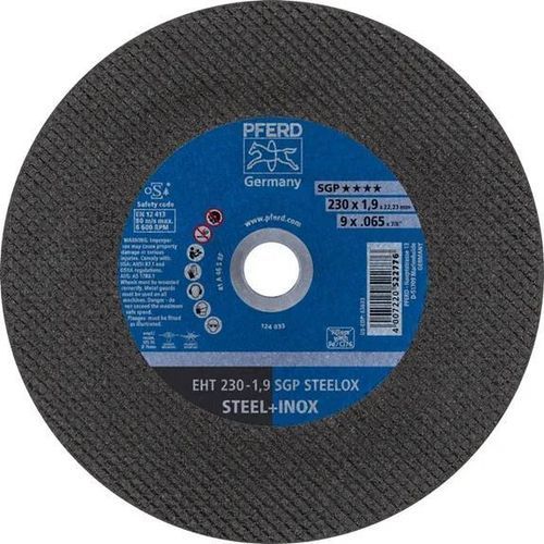 Disque à tronçonner pour acier inoxydable - SGP STEELOX - PFERD - pour meuleuse d'angle