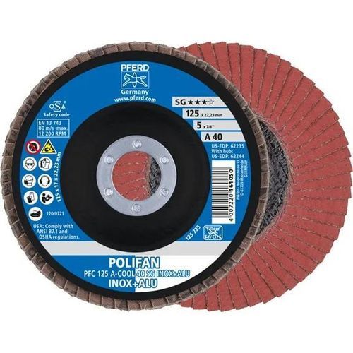 Disque à lamelle pour acier inoxydable - PFC 125 A-COOL 40 SG - PFERD