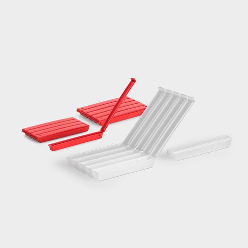 Emballage en plastique - FivePack  - rose plastic - pour outils de coupe / souple