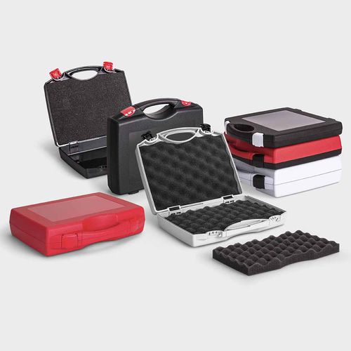 Valise de transport - ErgoLine - rose plastic - de protection / de présentation / en plastique