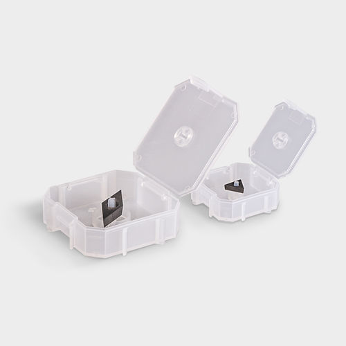 Boîte d'emballage en plastique - InsertBox Connect - rose plastic - pour petites pièces / de transport / pour inserts