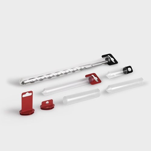Tube d'emballage rond - DYH serie - rose plastic - pour électrode / pour foret / pour lame de scie