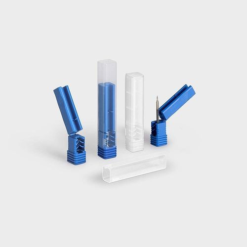 Tube d'emballage en plastique - MB 1 series - rose plastic - pour foret / pour fraise