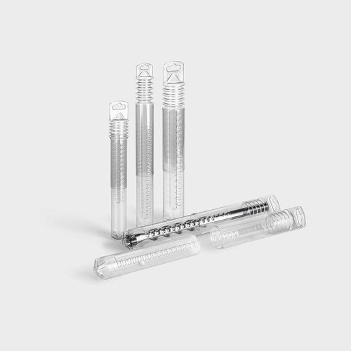 Tube d'emballage en plastique - VarioPack NT - rose plastic - en PVC / pour foret