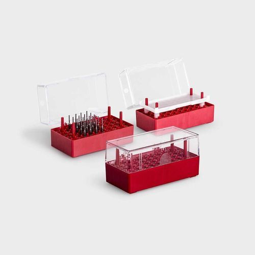 Boîte d'emballage en plastique - MB50 series - rose plastic - d'empilage / pour foret / pour fraise