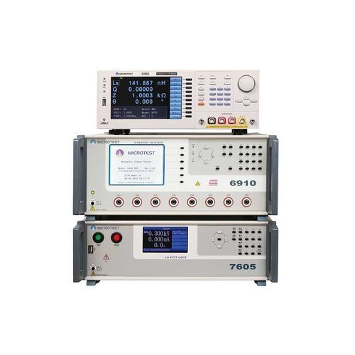 Testeur pour enroulement statorique - MT-6910 - Microtest Corporation - anti-effraction / courant de court circuit / de rigidité diélectrique