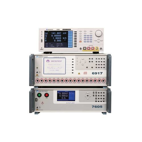 Testeur pour enroulement statorique - MT-6917 - Microtest Corporation - de résistance d'isolement / de courant de fuite / de rigidité diélectrique
