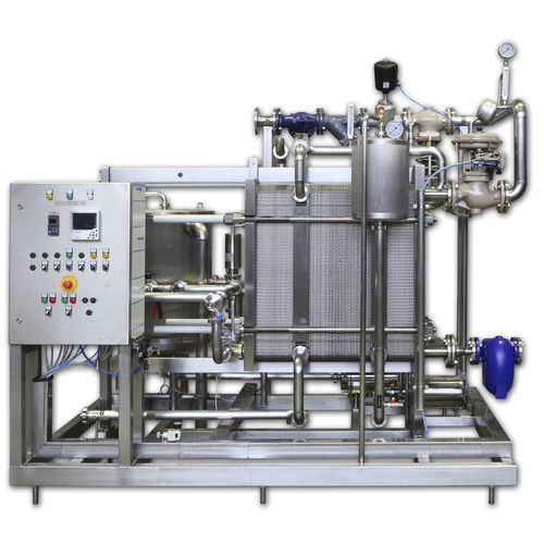 Pasteurisateur pour produits laitiers - FISCHER Maschinen- und Apparatebau GmbH