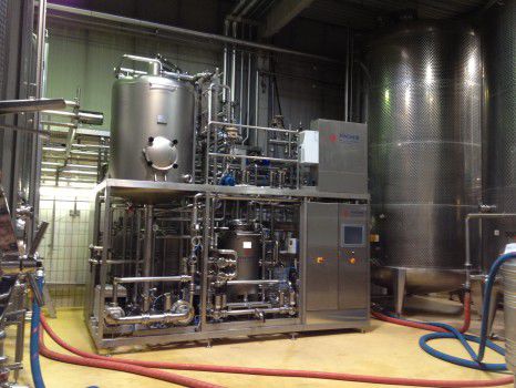 Pasteurisateur pour jus de fruits - FISCHER Maschinen- und Apparatebau GmbH - automatique / manuel / flexible