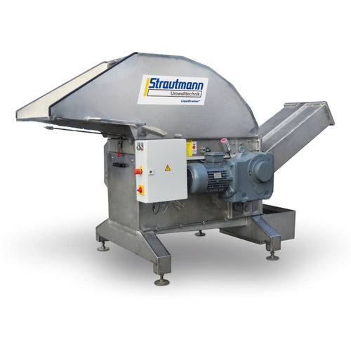 Déchiqueteur à 1 arbre - LiquiDrainer® - Strautmann Umwelttechnik - pour bouteilles PET / compact