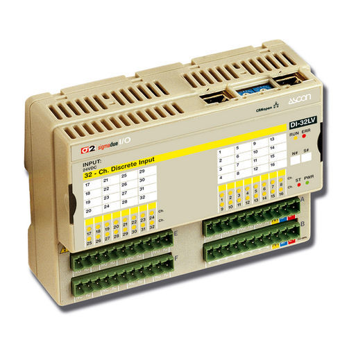 Module d'E/S numérique - DI-32LV - ASCON TECNOLOGIC - Modbus / CANopen / à 32 entrées numériques