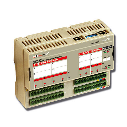Module E/S numérique - DO-08RL - ASCON TECNOLOGIC - CANopen / 8 sorties relais / pour armoire de commande