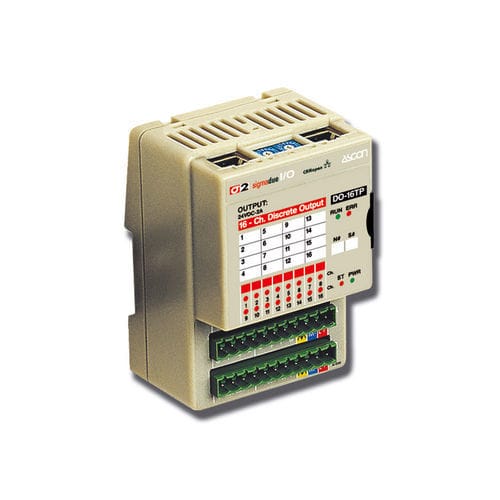 Module E/S numérique - DO-16TP - ASCON TECNOLOGIC - CANopen / 16 entrées numériques / distribuée