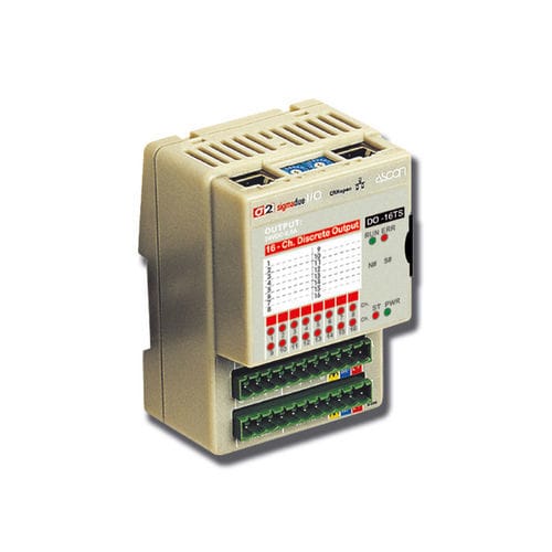 Module E/S numérique - DO-16TS - ASCON TECNOLOGIC - Modbus / CANopen / à 16 sorties numériques