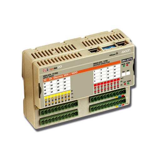 Module E/S numérique - DO-32TS - ASCON TECNOLOGIC - CANopen / à 32 E/S / sur rail DIN