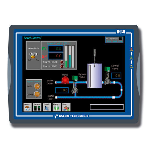 Terminal opérateur à écran tactile - OPMT 8150XE/N - ASCON TECNOLOGIC - encastrable / 1024 x 768 / TFT LCD