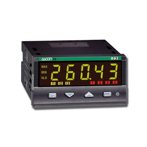 Indicateur de process - J5 - ASCON TECNOLOGIC - de pression / de charge / à 5 chiffres