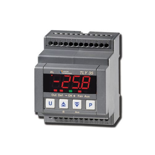 Contrôleur de température numérique - TLY35 - ASCON TECNOLOGIC - avec afficheur LCD / programmable / de chauffage