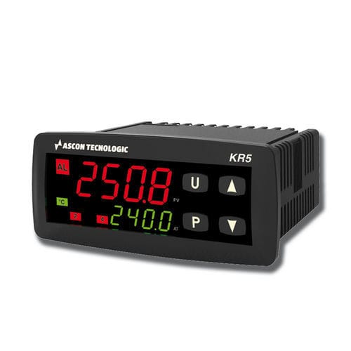 Régulateur de température double affichage à LED - KR5 - ASCON TECNOLOGIC - PID / programmable / UL