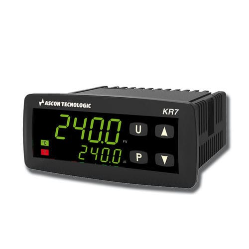 Contrôleur de température double affichage à LED - KR7 - ASCON TECNOLOGIC - programmable / UL / RS-485