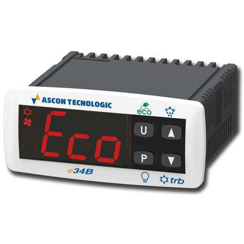 Contrôleur de température de réfrigération - E34B - ASCON TECNOLOGIC - avec afficheur LED / programmable / IP65