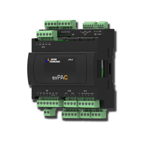 Module d'extension pour relais - xP4 - ASCON TECNOLOGIC - d'E/S / 8 sorties relais / à entrées numériques