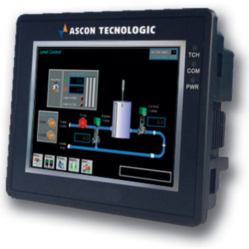 Terminal opérateur à écran tactile résistif - PM 335 - ASCON TECNOLOGIC - encastrable / 320 x 240 / TFT LCD