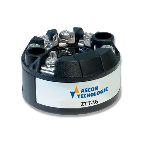 Transmetteur de température en tête de sonde - ZTT-16 - ASCON TECNOLOGIC - Pt100 / Pt1000 / Pt500