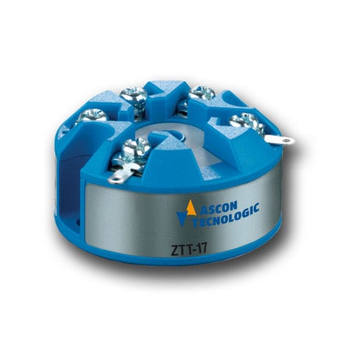 Transmetteur de température en tête de sonde - ZTT-17 - ASCON TECNOLOGIC - Pt100 / thermocouple / USB