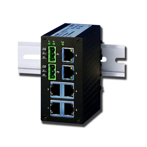 Commutateur Ethernet administrable - APS2 ATOPEH series - ASCON TECNOLOGIC - 8 ports / 6 ports / sur rail DIN
