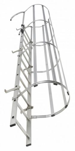 Échelle en aluminium - 6047112  - Hailo Professional - simple / à crinoline / de toiture