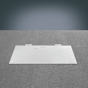 Trou d'homme en acier inoxydable - HS14 - Hailo Professional - carré