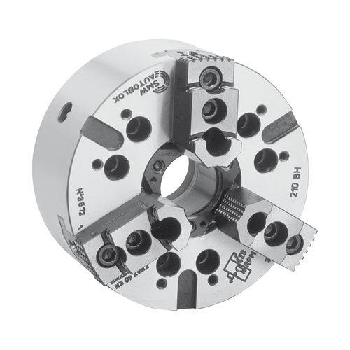 Mandrin automatique - BH-D - SMW AUTOBLOK - 3 mors / avec passage au centre / de précision