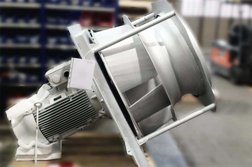 Ventilateur mural - Pollrich GmbH - centrifuge / d'extraction / de séchage
