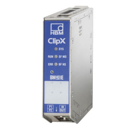 Conditionneur de signal multivoies - ClipX - HBM Test and Measurement - modulaire / monovoie / sur rail DIN