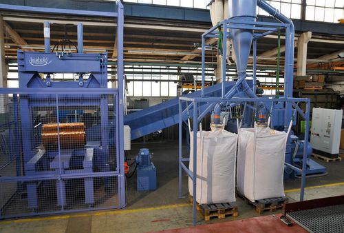 Pré-broyeur de déchets - HGS - HERBOLD Meckesheim - pour matières plastiques / à couteaux / vertical