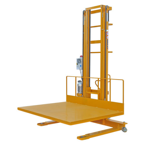 Gerbeur avec plateforme - STP series - ICEM - électrique / hydraulique / à conducteur accompagnant