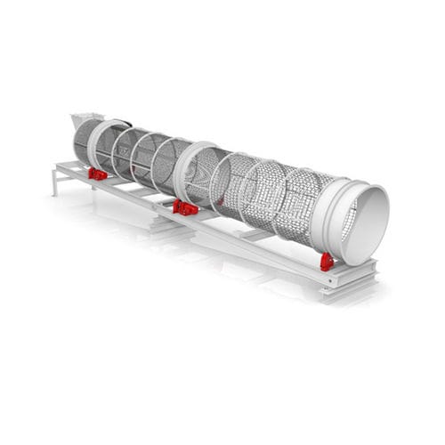 Crible à tambour - VTS - Vecoplan - pour produits en vrac
