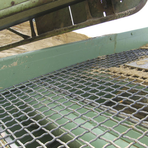 Grille tissé - REKORD - Steinhaus - tamisage / en acier inoxydable