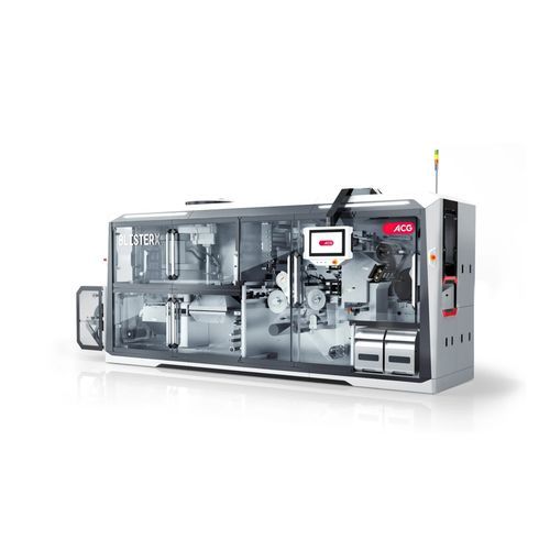 Machine d'emballage automatique - BLISTER X - ACG Worldwide - à mouvement continu / tournante / sous blister
