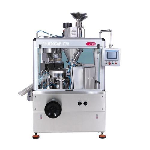Remplisseuse totalement automatique - FLUIDOCAP F70 - ACG Worldwide - de capsule / pour liquides / de gélule