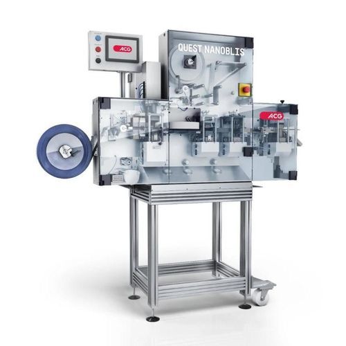 Machine d'emballage automatique - QUEST NANOBLIS - ACG Worldwide - sous blister / de table / compacte