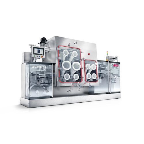 Machine d'emballage automatique - SECUREBLIS MINI - ACG Worldwide - sous blister / de comprimés / pour l'industrie pharmaceutique