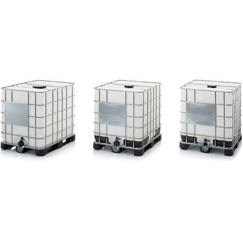 Conteneur IBC en HDPE - IBC 1000 K series - AUER Packaging GmbH - pour liquides / pour produits dangereux / de stockage