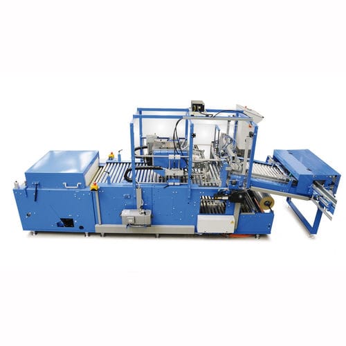 Fardeleuse automatique - RP - B&B - MAF GmbH & Co. KG - pour produits cylindriques / pour film thermorétractable / avec tunnel de rétraction