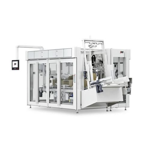 Machine d'emballage automatique - Combimatic - B&B Verpackungstechnik GmbH - contrôlée par PLC / sous film plié / compacte