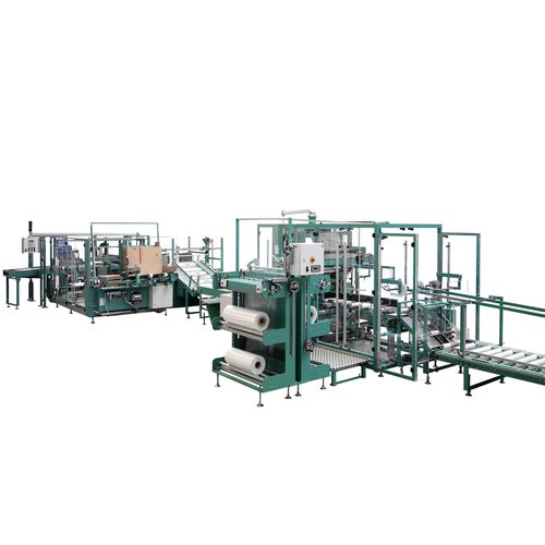 Encaisseuse / fardeleuse wrap-around - B&B - MAF GmbH & Co. KG - automatique / pour papier