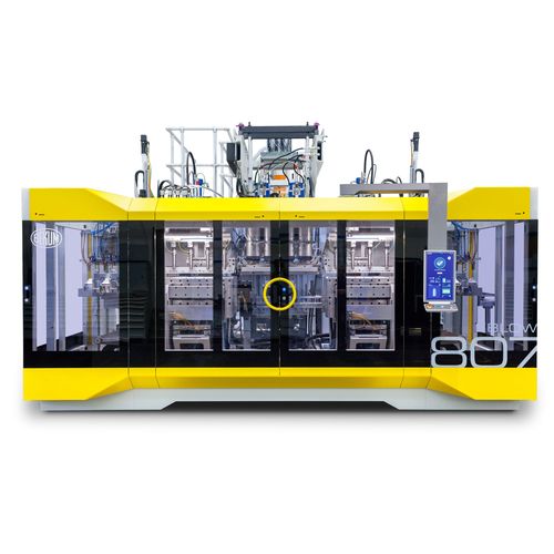 Extrudeuse-souffleuse - EBLOW / HYBLOW series  - Bekum Maschinen Fabriken - pour conteneur avec poignée / hydraulique / multicouche